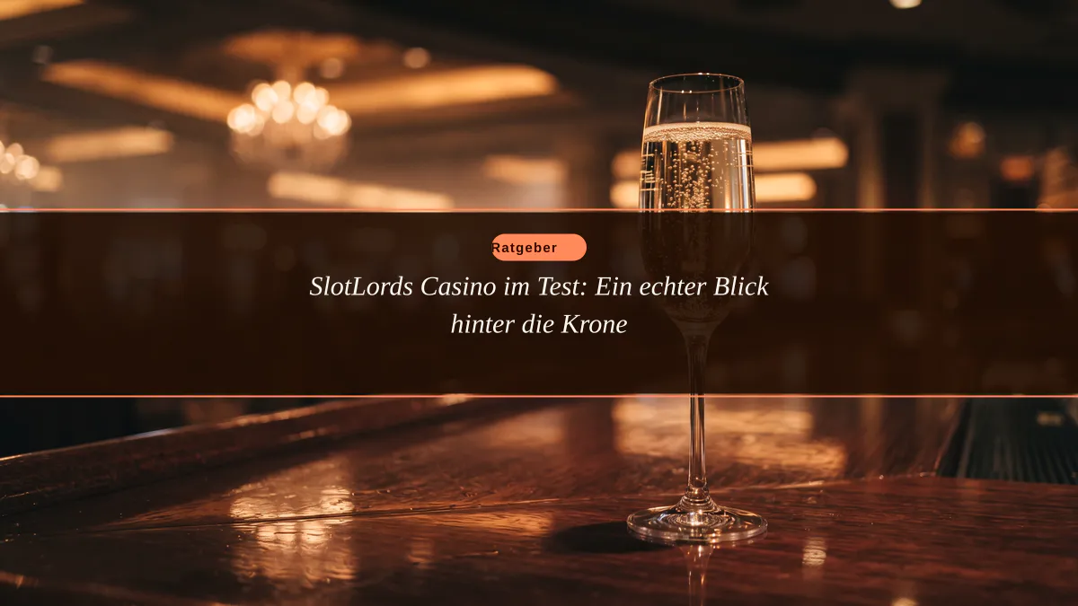 SlotLords Casino im Test: Ein echter Blick hinter die Krone