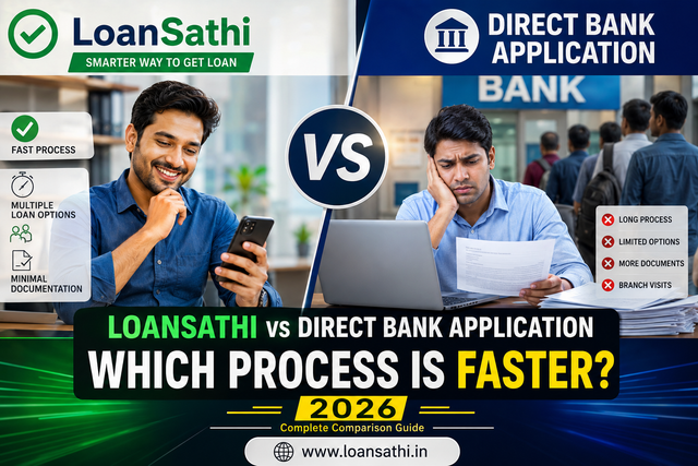 Loansathi Vs Direct Bank Application: Which Process Is Faster For Retail Credit Validation?