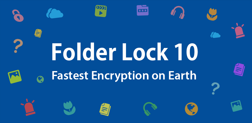 Folder Lock feature banner for local file and folder protection