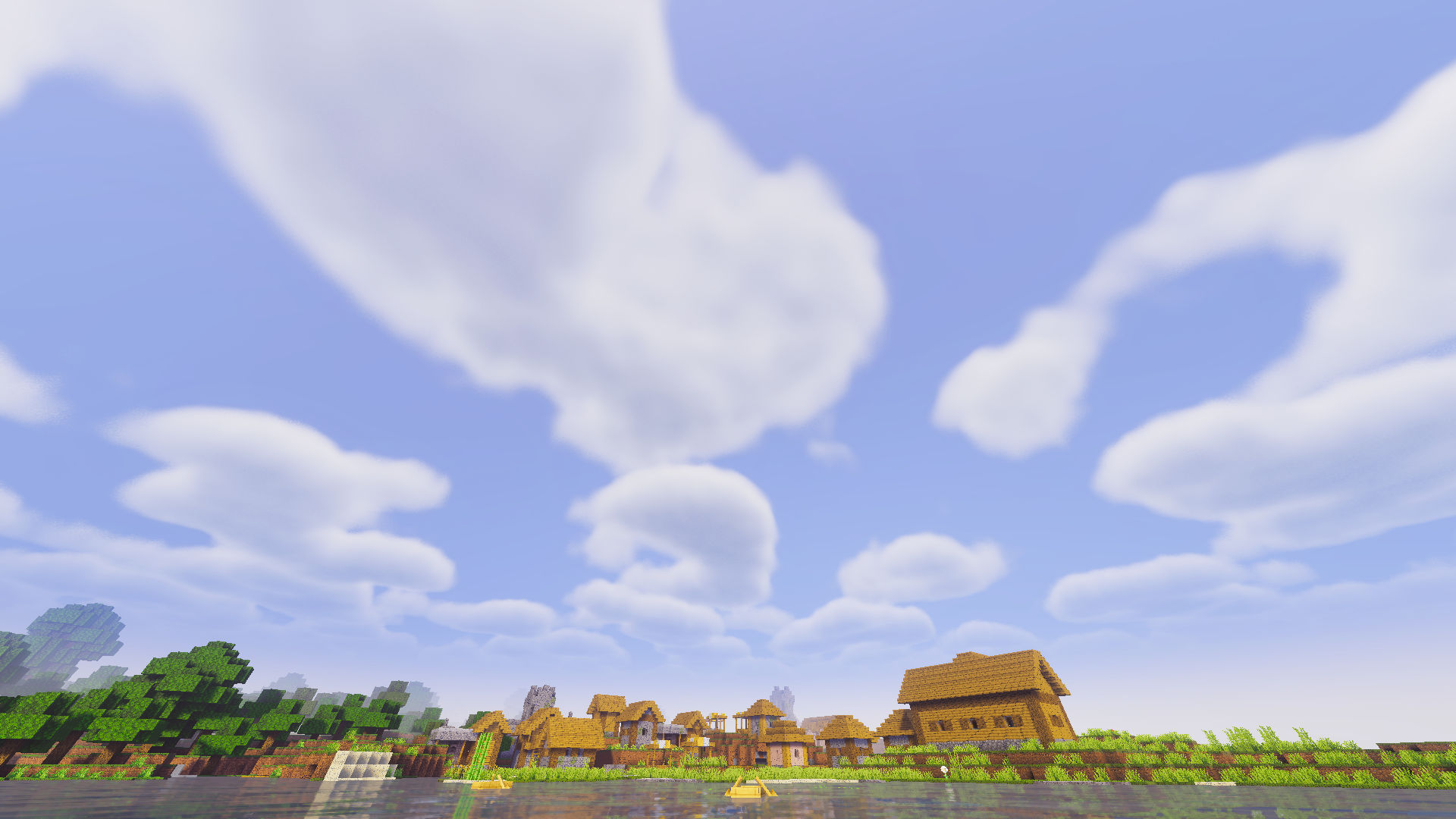 Blue Sky Cumulus