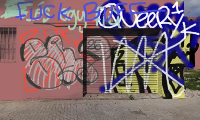 Graffiti artwork by Rickertos