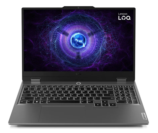 Notebook Gamer Lenovo LOQ 15IRX9, 15.6" FHD 144Hz, Intel Core i5-13450HX, 16GB, 512GB SSD, NVIDIA RTX 4050, Linux