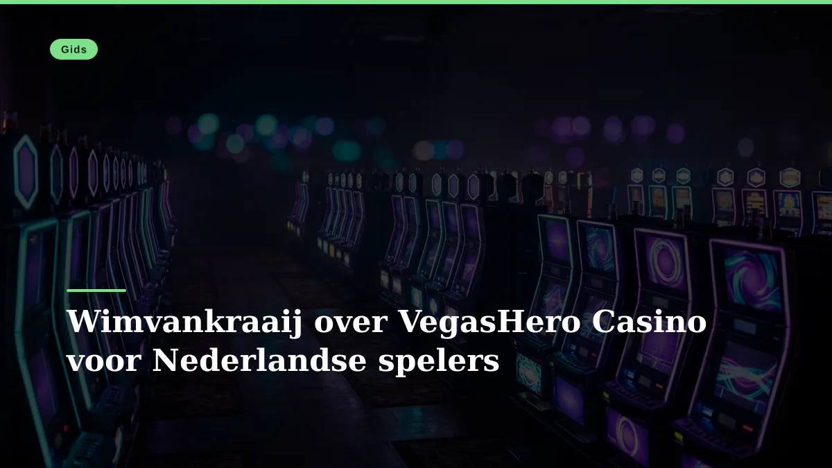 Wimvankraaij over VegasHero Casino voor Nederlandse spelers