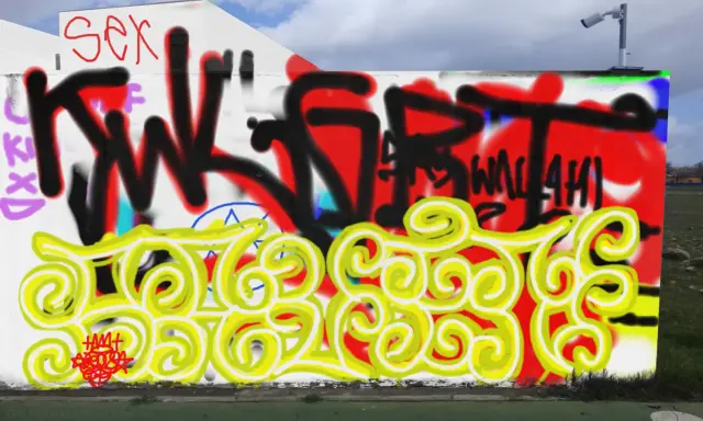 Graffiti artwork by Ksksksskk