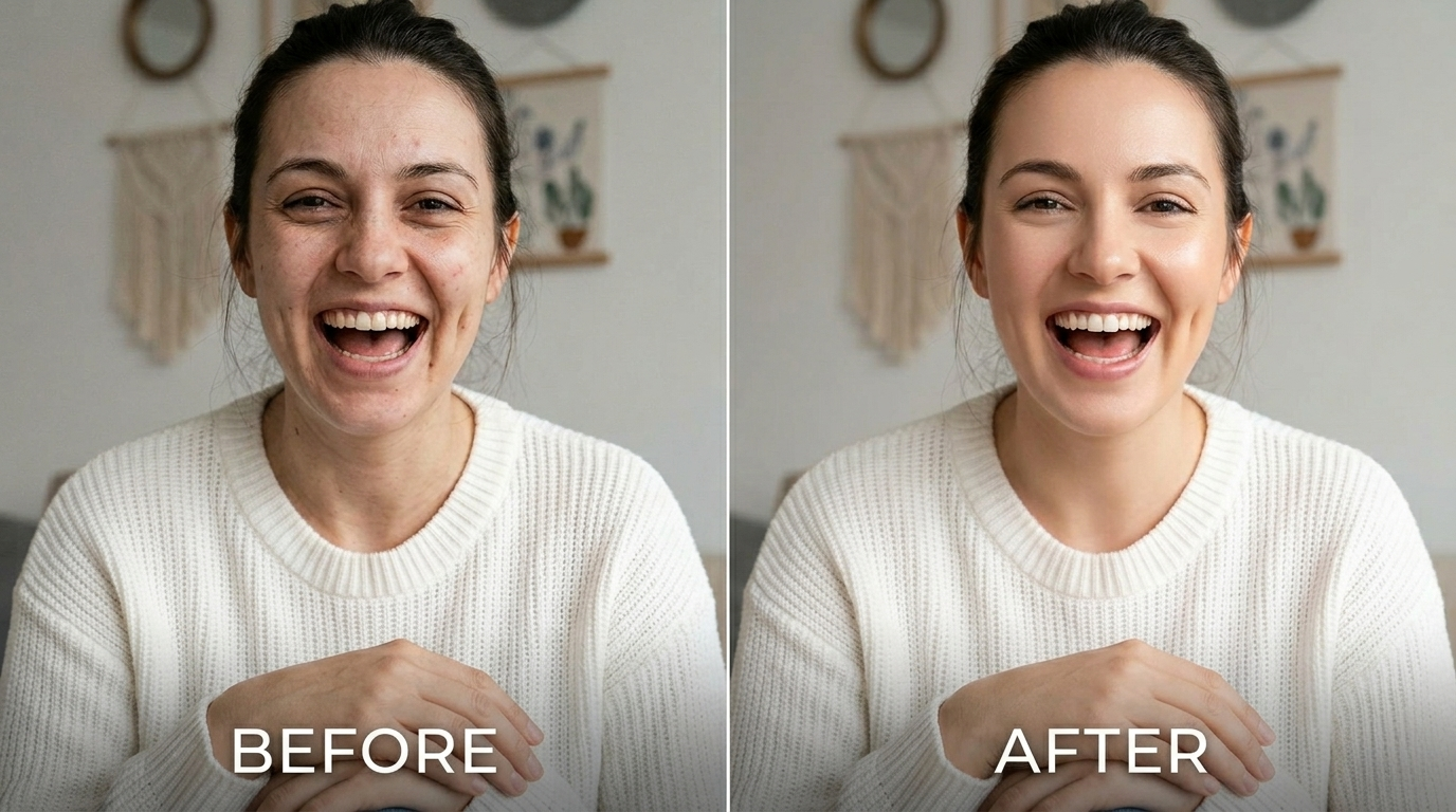 Skin transformation week 4