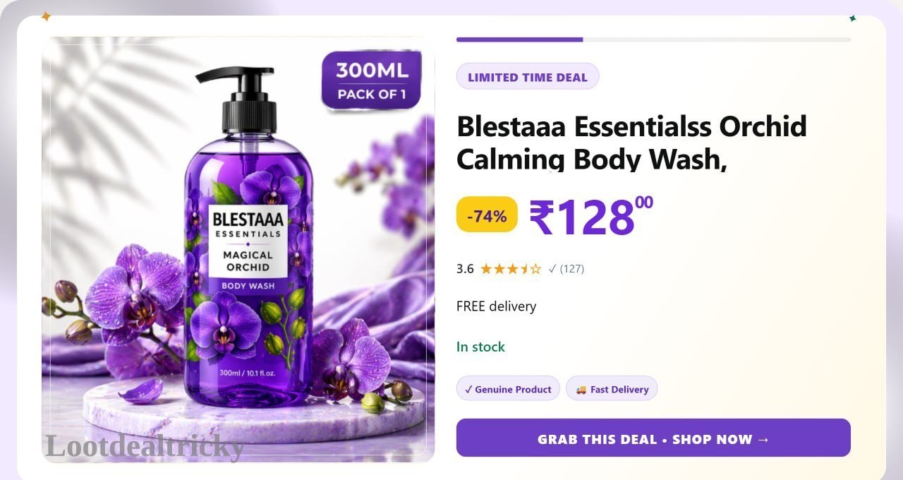   blestaaa Essentialss Orchid – Just ₹128 | Best Price Drop Today