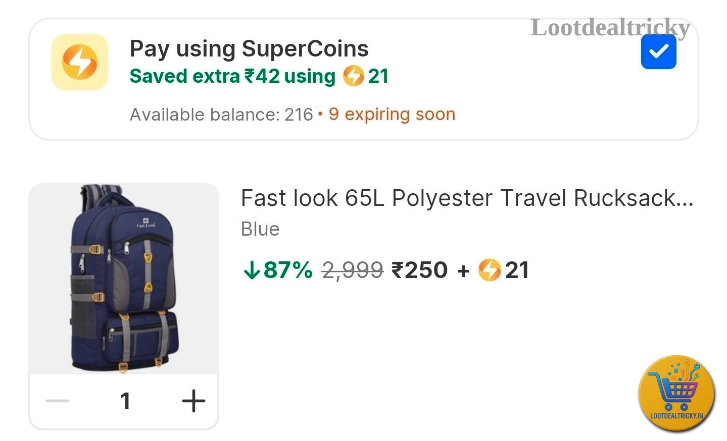 Travel Backpacks From – Just ₹250 | Loot Deal Travel Backpacks From – Just ₹250 | Loot Deal