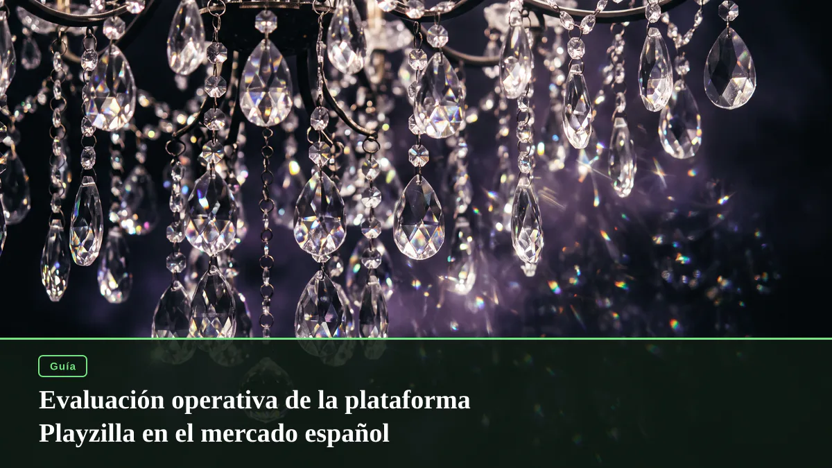 Evaluación operativa de la plataforma Playzilla en el mercado español