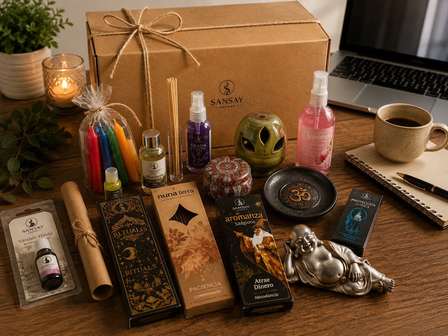 Kit Ritual Frecuencia de Abundancia Sansay Aromas