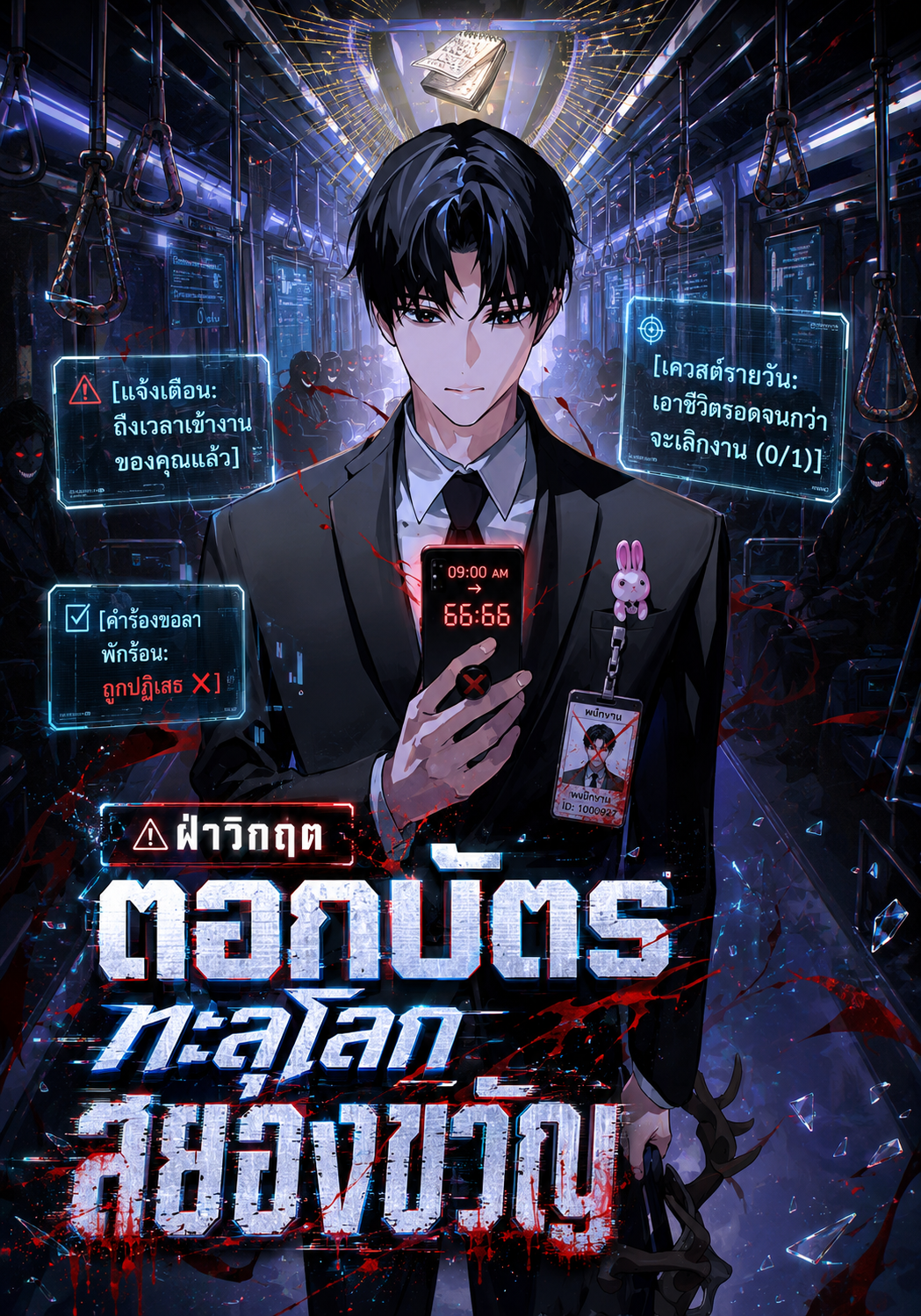 นิยายแปล Got Dropped into a Ghost Story Still Gotta Work ทะลุมิติมาทำงานโลกลี้ลับสุดสยอง