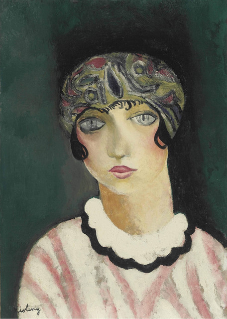 Кики с Монпарнаса 1924 55 x 38 1 см масло холст Частная коллекция