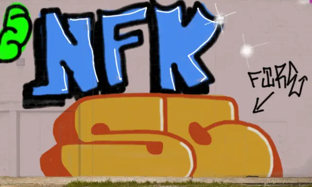 Graffiti artwork by 3OPK