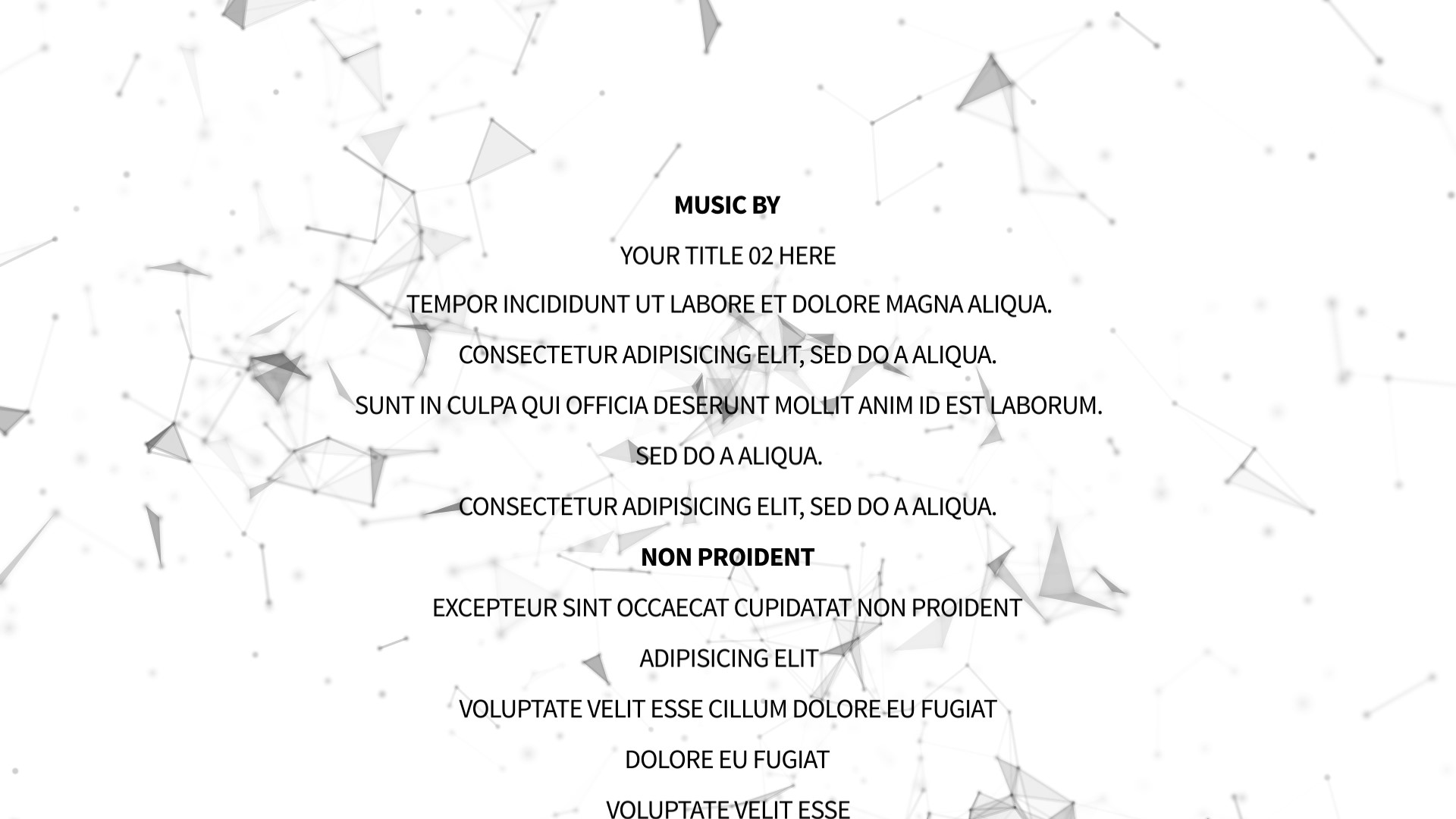 Black & White - Cinematic Titles - 17