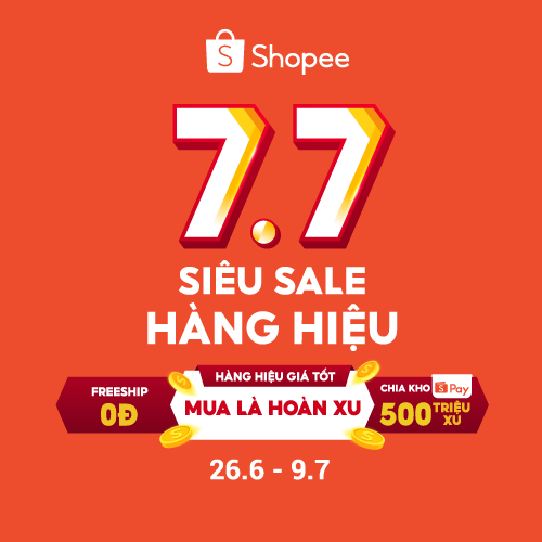 Shopee 7.7 Siêu Sale