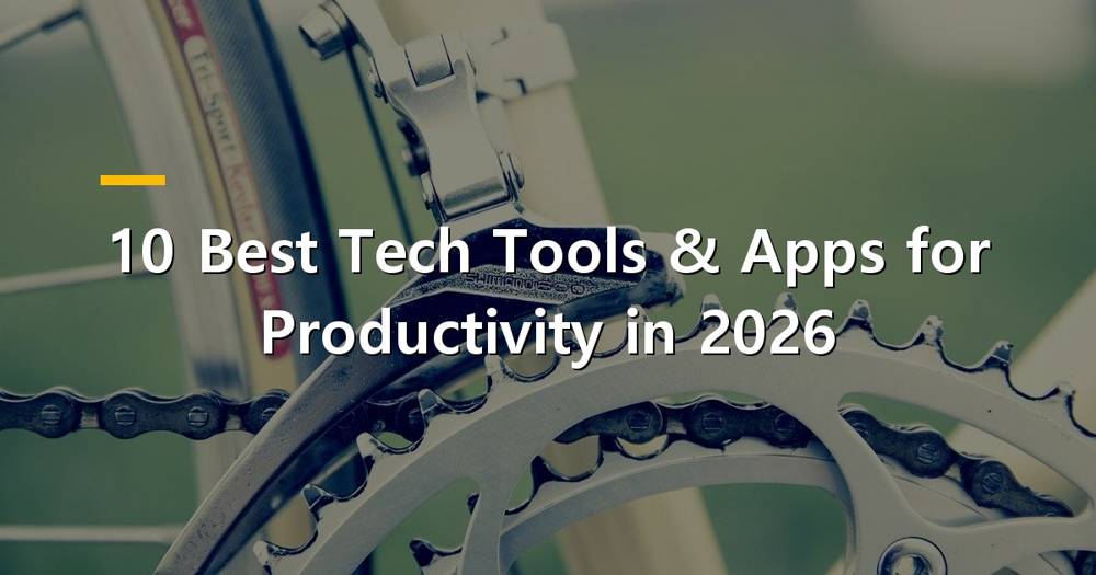 Tech tools and apps for productivity