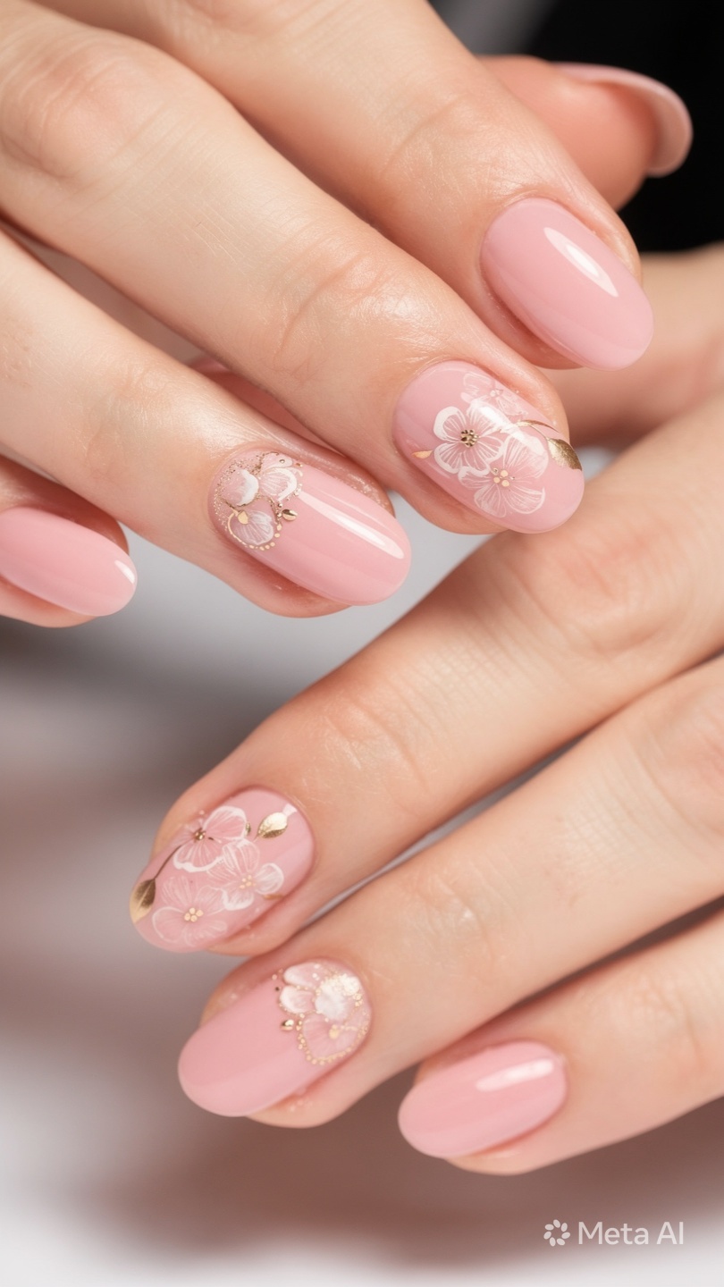 Professional manicure and nail care