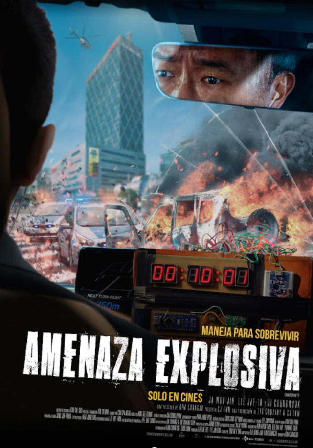 Póster de Amenaza explosiva