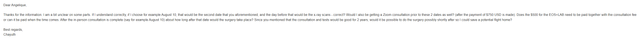 Weird communication from Paley