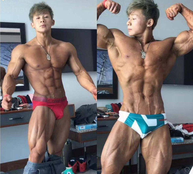 e976健身教练帅哥好身材被专访
