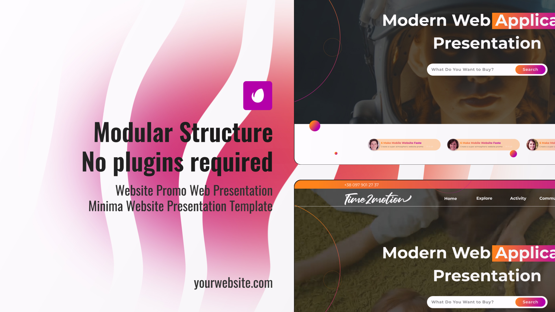Website Screen Promo