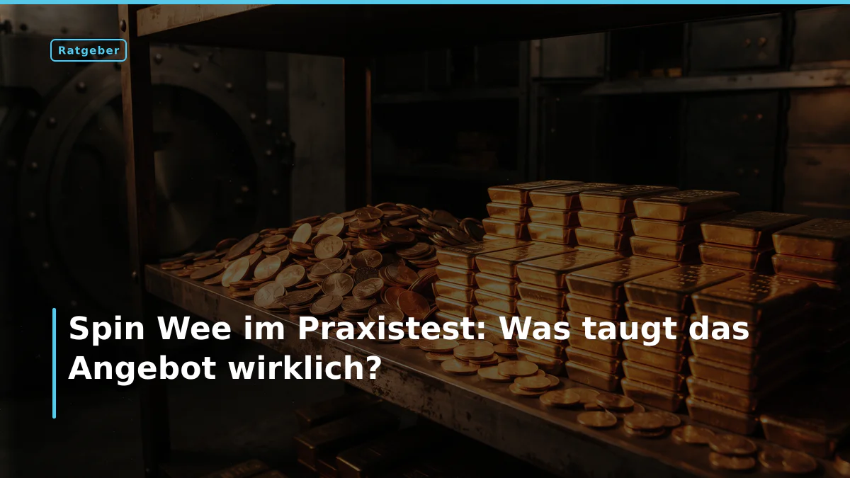Spin Wee im Praxistest: Was taugt das Angebot wirklich?