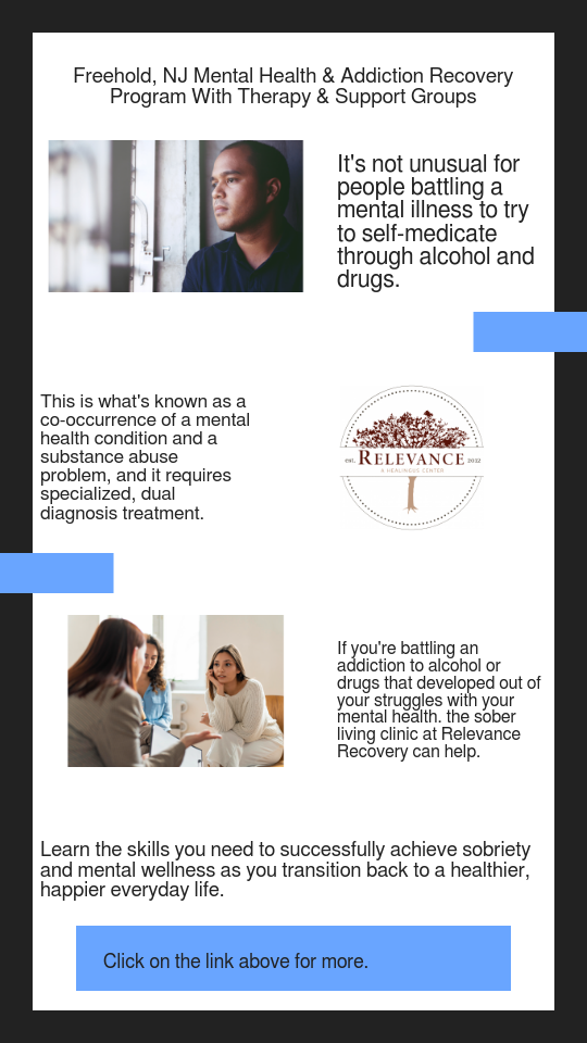 Freehold, NJ Mental Health & Addiction Recovery Program With Therapy ...
