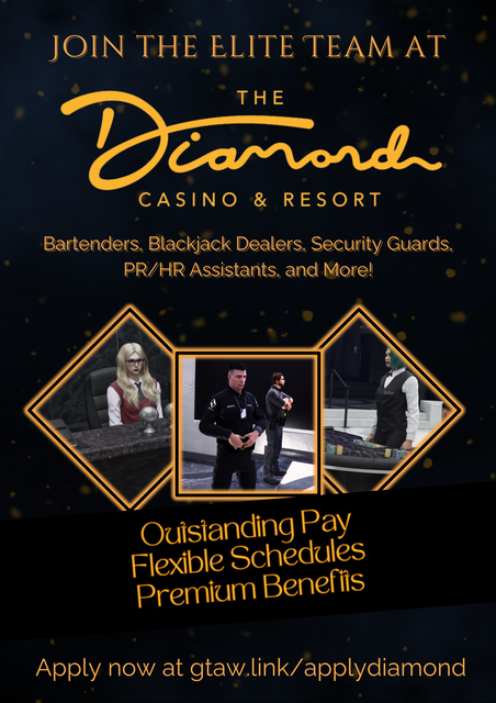 Diamond's Generic Hiring Poster