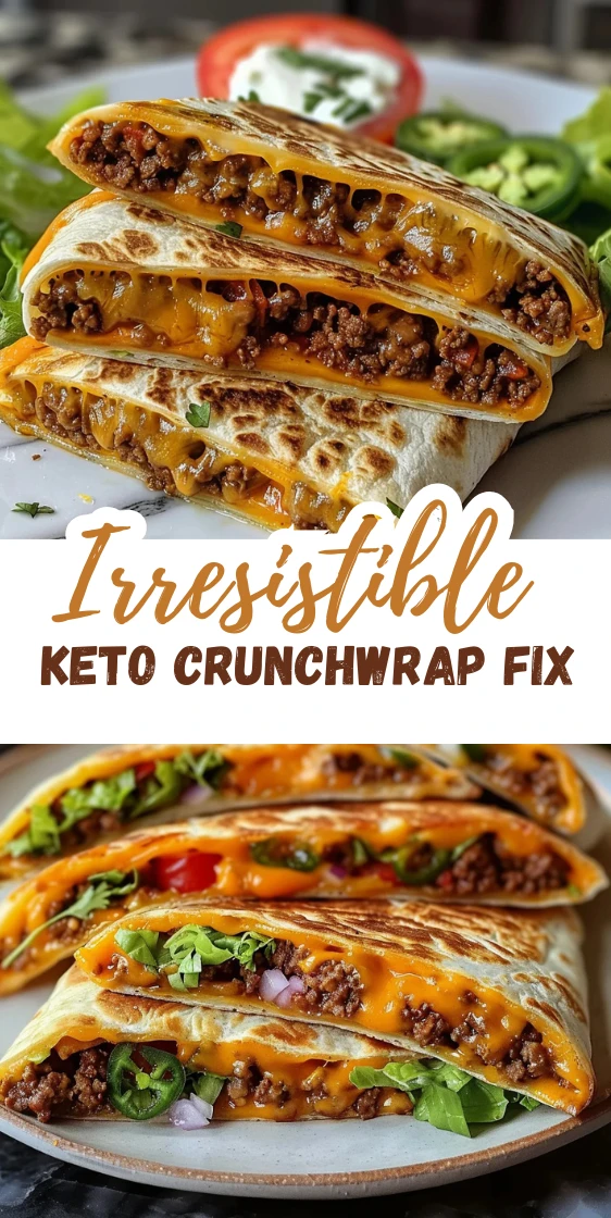 Keto Crunchwrap That Beats Takeout