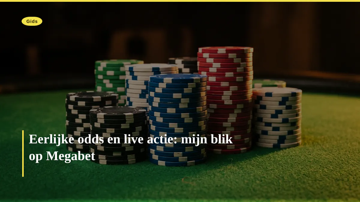Eerlijke odds en live actie: mijn blik op Megabet