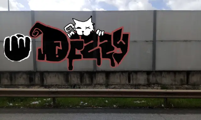 Graffiti artwork by sodaru22jp