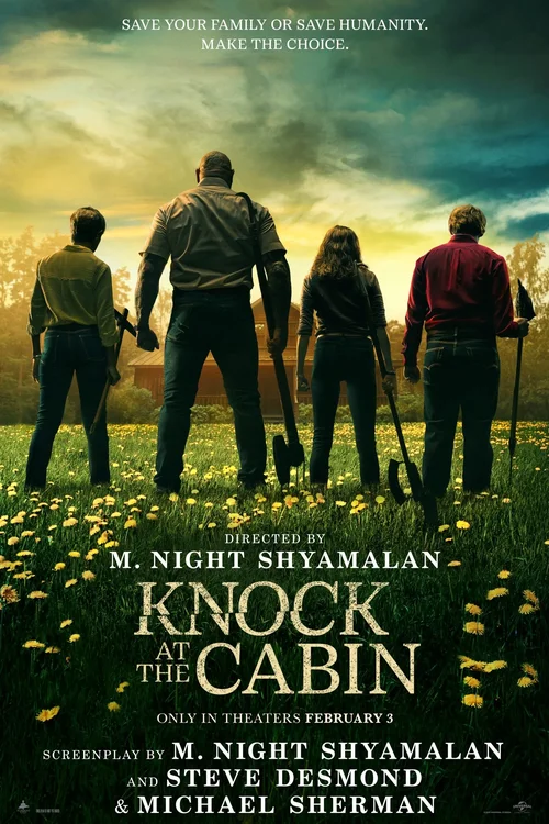 Pukając do drzwi / Knock at the Cabin (2023) PL.720p.BDRip.XviD.AC3.5.1-MG / Lektor PL