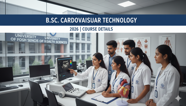 B.Sc. Cardiovascular Technology 2026 | Course Details