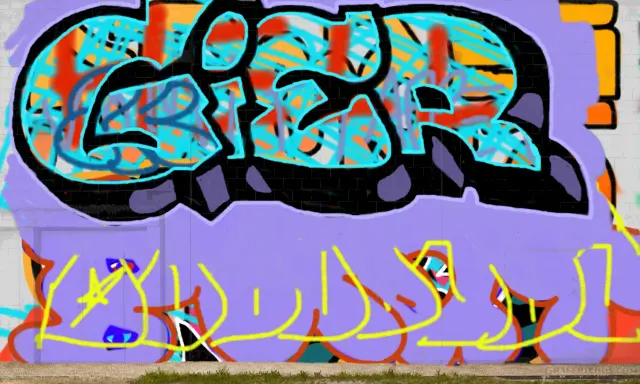 Graffiti artwork by G13R