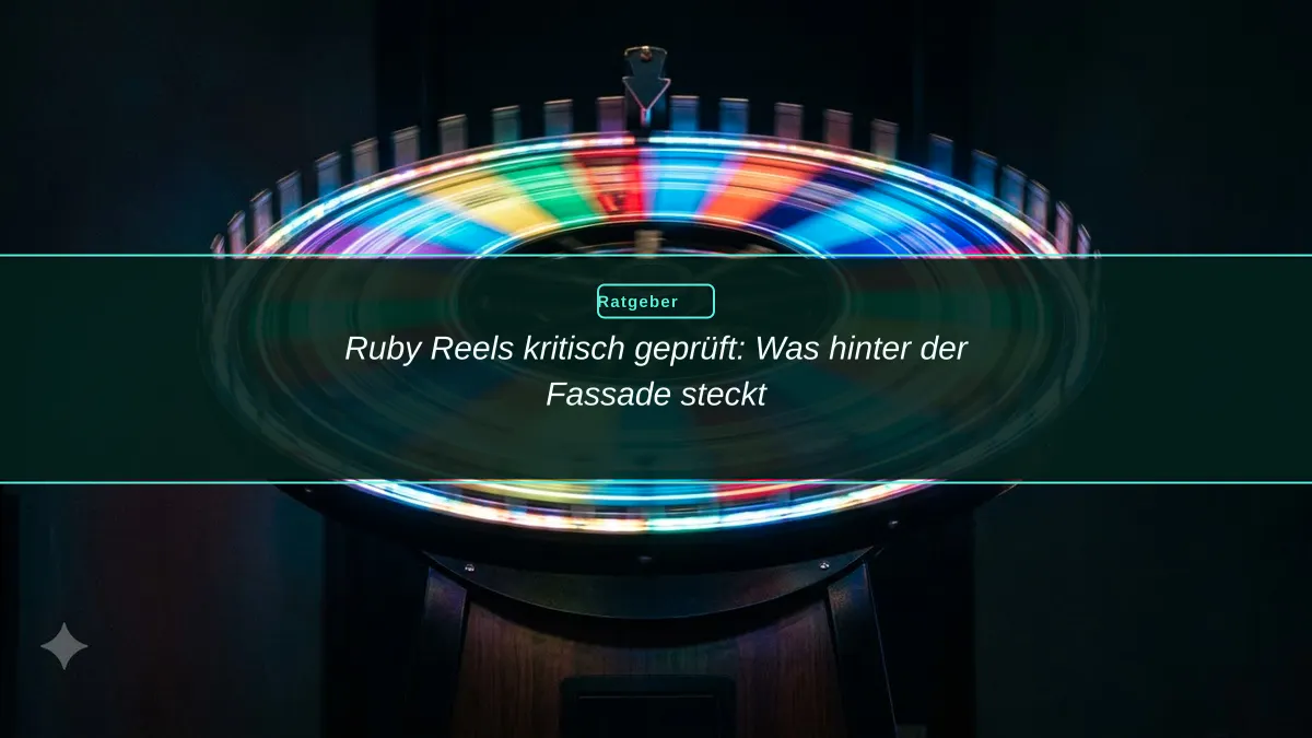 Ruby Reels kritisch geprüft: Was hinter der Fassade steckt