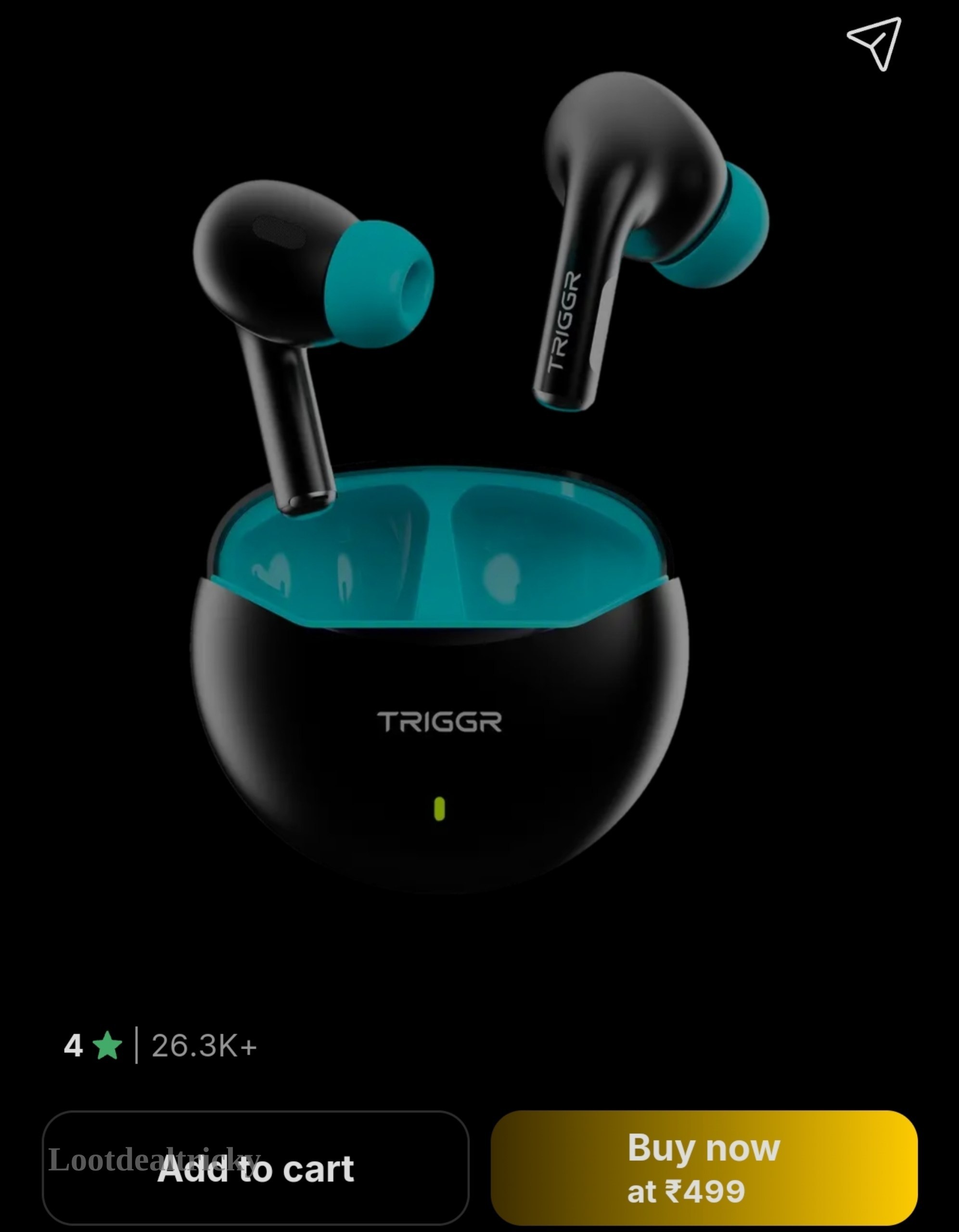 Triggr Tws Earbuds | Loot Deal