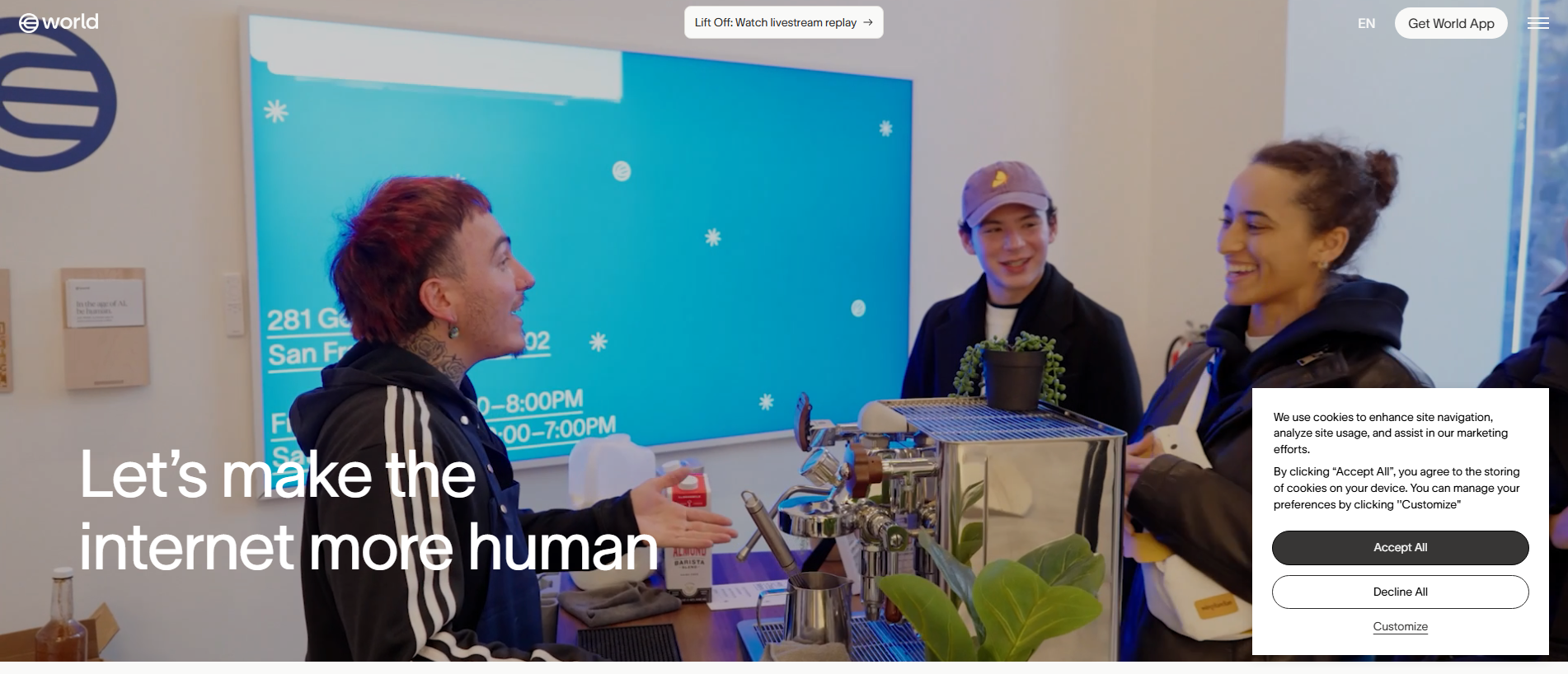 Screenshot of worldid-operator.com