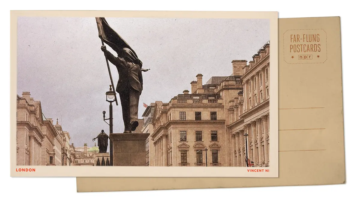 Banksy‑Inspired Flag Figure Sparks Debate in London’s Waterloo Plaza