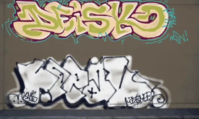 Graffiti artwork by deisko