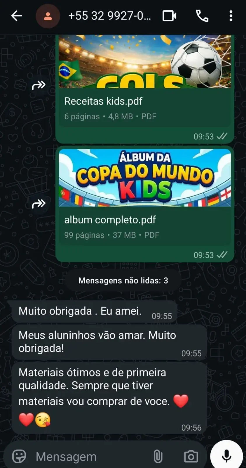 Depoimento de cliente 1