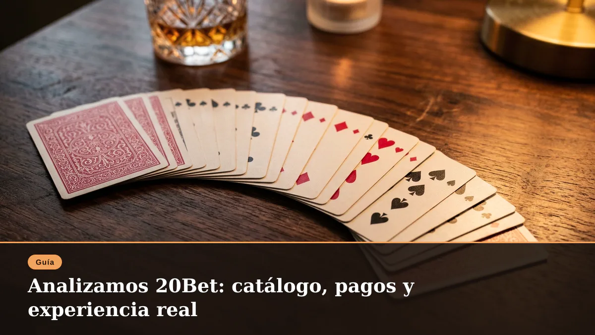 Analizamos 20Bet: catálogo, pagos y experiencia real