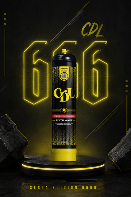 CDL Sixth Wave Edition 666 g cylinder