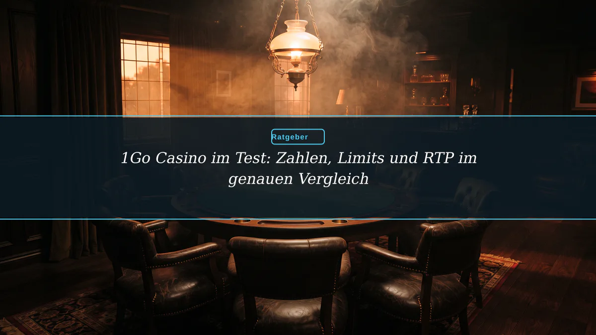 1Go Casino im Test: Zahlen, Limits und RTP im genauen Vergleich