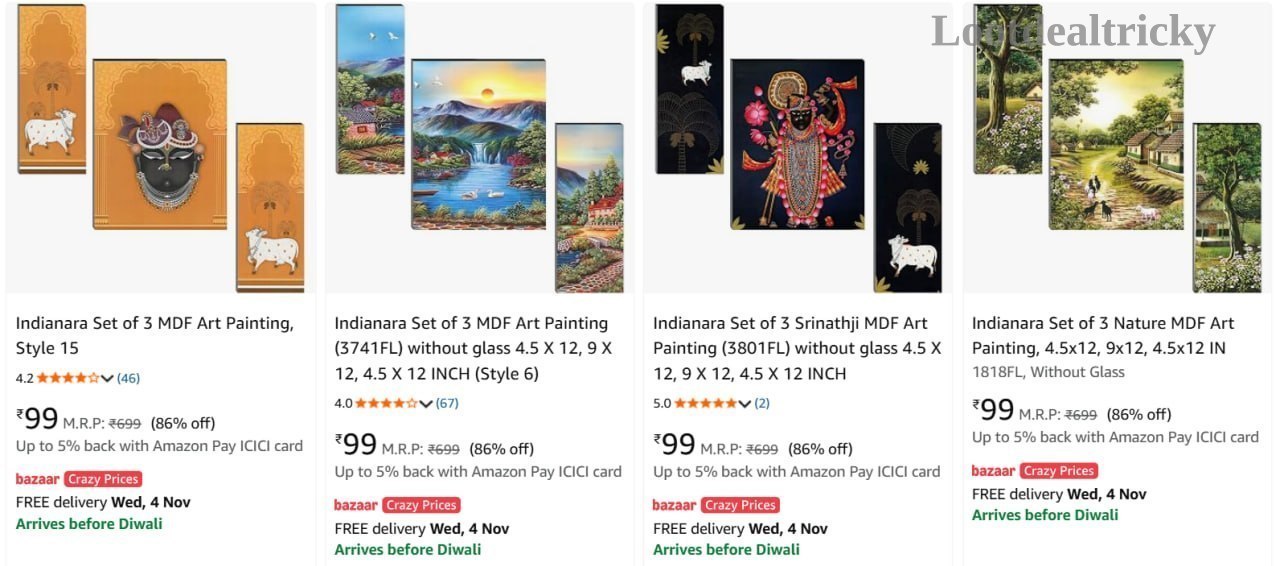 Wall Art Set | Loot Ka Maal Wall Art Set | Loot Ka Maal