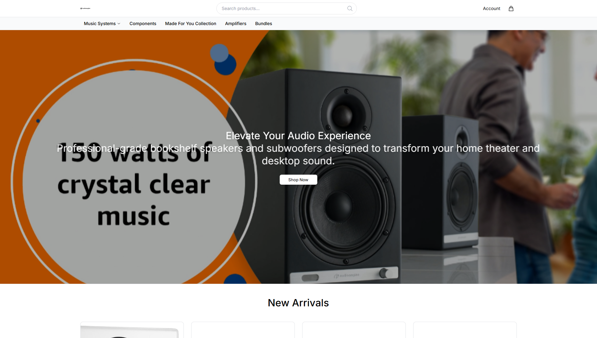 Stored capture of audioenginehq.shop