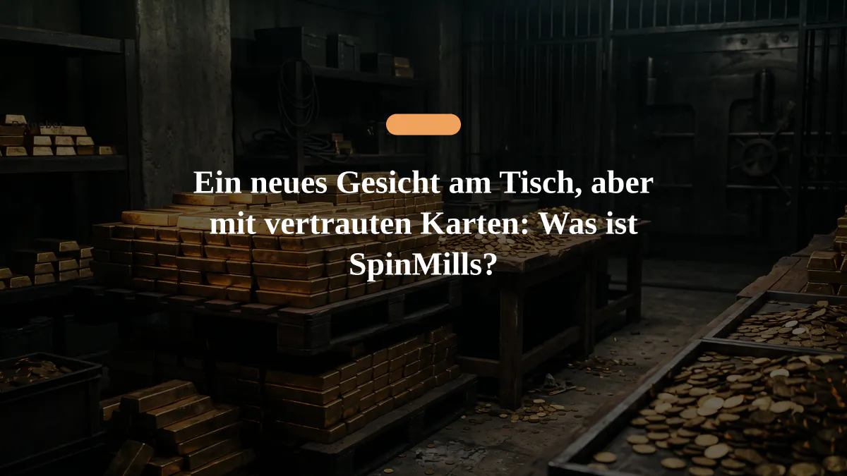 Ein neues Gesicht am Tisch, aber mit vertrauten Karten: Was ist SpinMills?