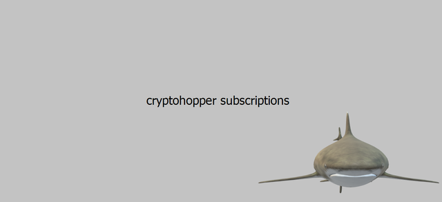 cryptohopper-subscriptions