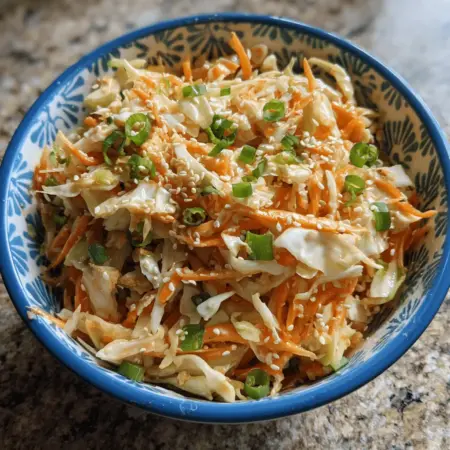 Vibrant Asian Sesame Slaw: The Ultimate Fresh Picnic Side Dish