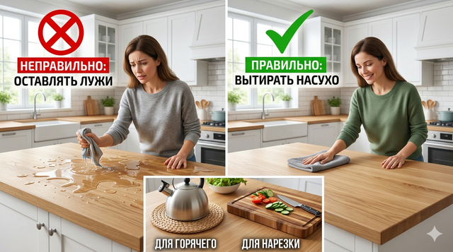 Выбор кухонного стола: главные размеры, формы и материалы | Самые практичные советы при подборе размеров обеденного стола для дома - 6