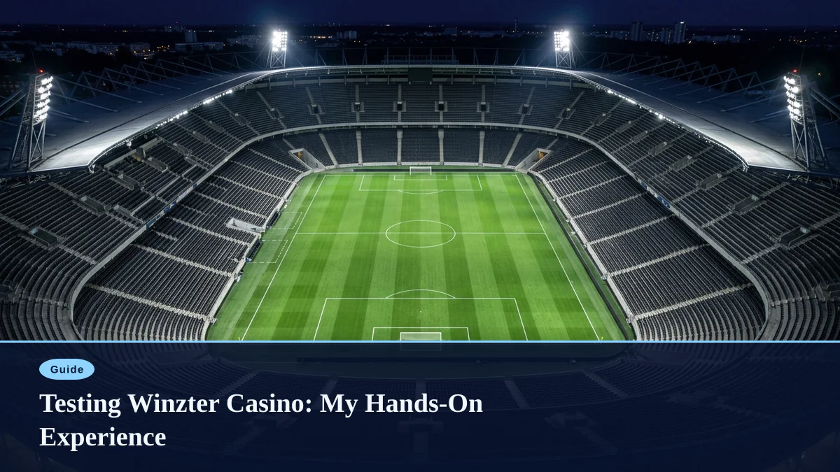 Testing Winzter Casino: My Hands-On Experience