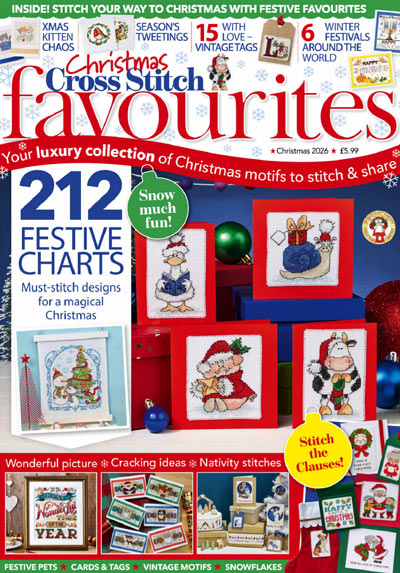 Cross Stitch Favourites -  Christmas 2026